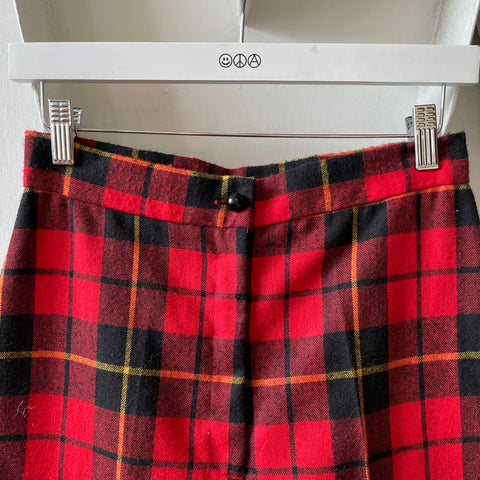 70’s Plaid Flares - 26” x 31”