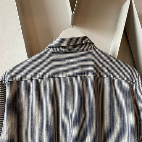 70’s Lee 1/3 Zip Work Shirt - Medium