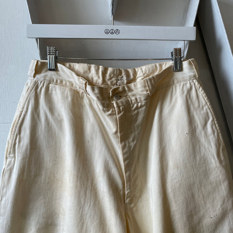 50’s Big Mac Sail Cloth Trousers - 28” x 27.5”