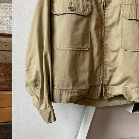 60’s US Coast Guard Lined Trucker Jacket - Large