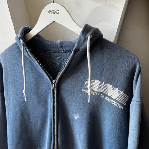60’s UW Zip-Up Hoodie - Medium
