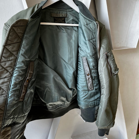 60's MA-1 Bomber Jacket - Medium