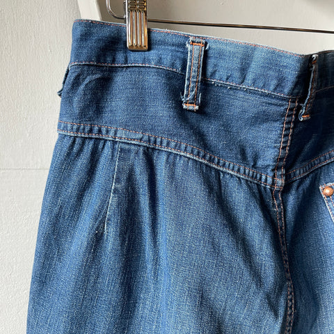 50’s Blue Bell Side Zip Denim - 30” x 29”