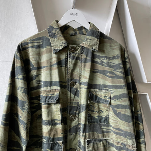 70’s Tiger Stripe Hunting Jacket - Large