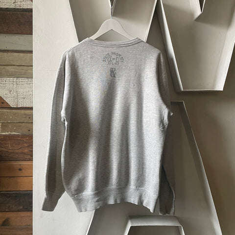 60’s U of O Single V Russell Crewneck Sweatshirt - Large