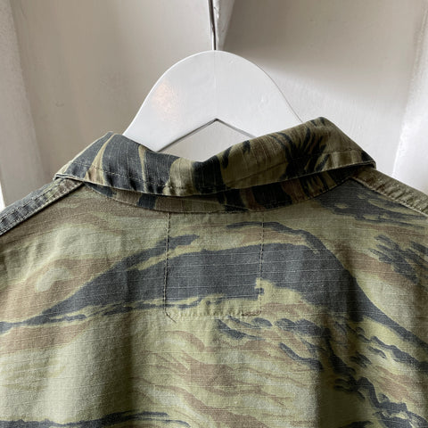 70’s Tiger Stripe Hunting Jacket - Large