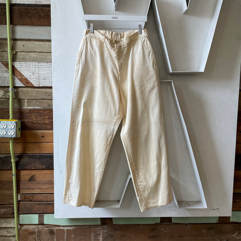 50’s Big Mac Sail Cloth Trousers - 28” x 27.5”