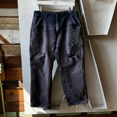 Thrashed Carhartt Dungarees - 33” x 27”