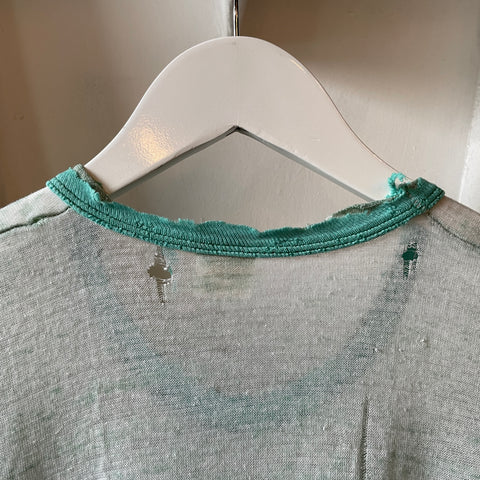 80’s Paper Thin Eagle Ringer - Medium