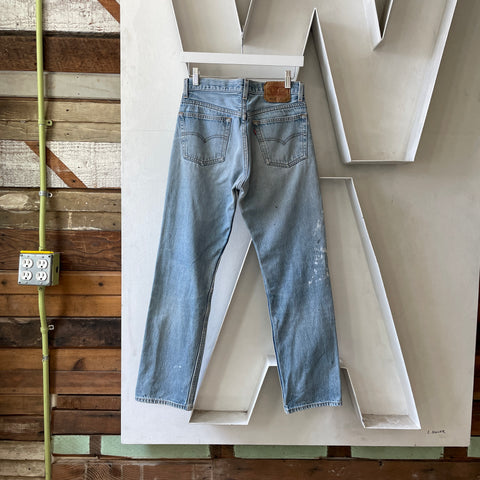 90’s Levi’s 501 - 28” x 27.5”