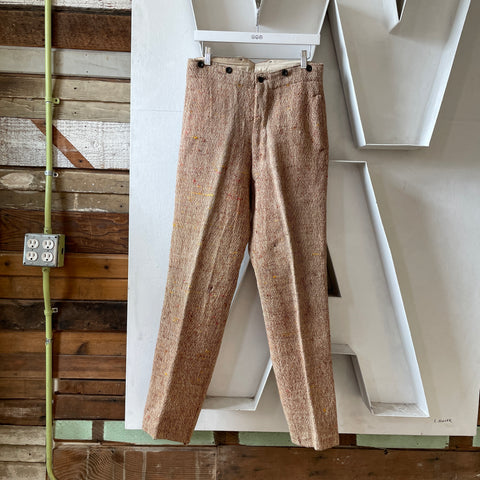 30’s Rough Weave Trousers - 30” x 30”