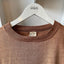 70’s Thrashed Brown Pocket Tee - Large