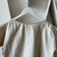 70’s Homemade Cropped Linen Pocket Tee - Small