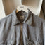 70’s Lee 1/3 Zip Work Shirt - Medium