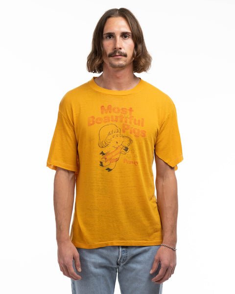 70’s Most Beautiful Pigs Tee - Medium
