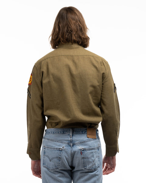 WW2 Wool Army Button-Up - XL