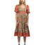 70’s Floral Prairie Dress - Small