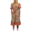 70’s Floral Prairie Dress - Small
