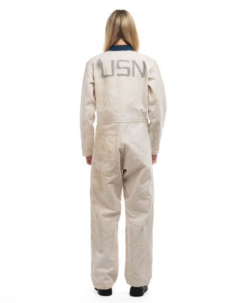 70’s USN Canvas Boiler Suit - XS