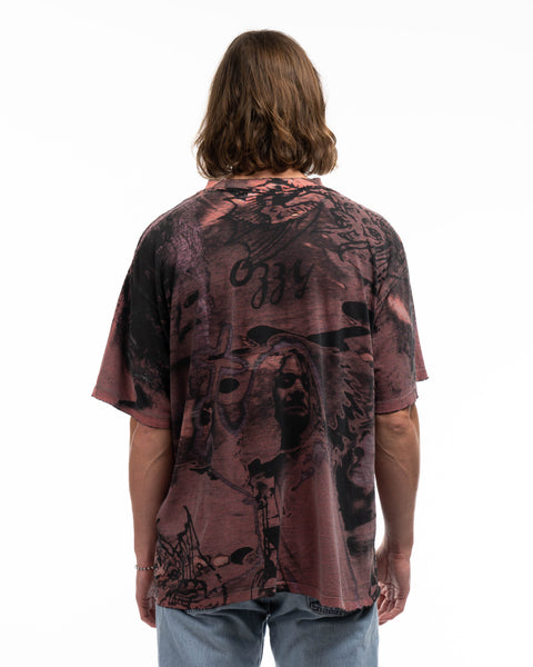 90’s Ozzy All Over Print Tee - XL