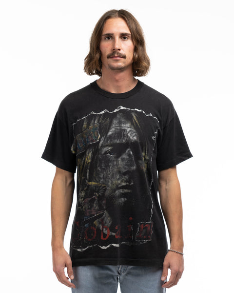 90’s Italian Kurt Memorial Bootleg Tee - XL