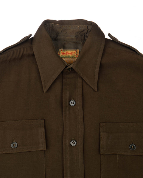50’s McGregor Gabardine Button-Up - Large