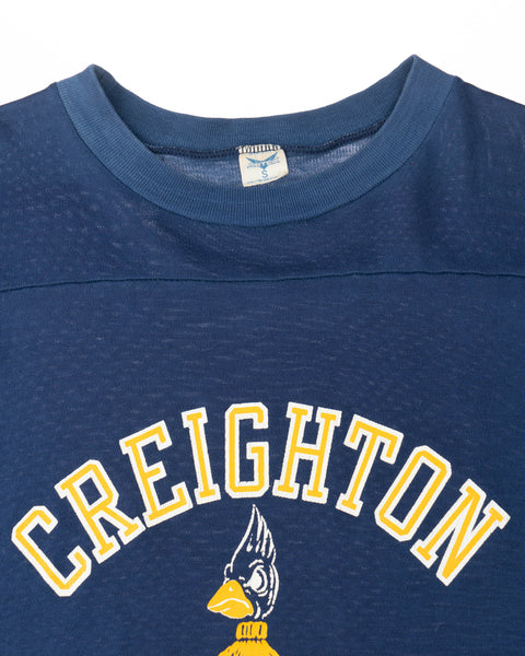 70’s Creighton Blue Jays Jersey Tee - Small