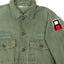 60's Stenciled OG-107 Utility Shirt - Large