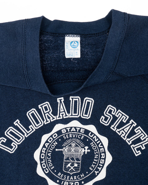 80’s Colorado State University Crewneck - XXL