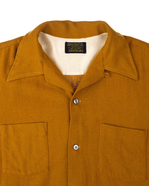 60’s Sears Loop Collar Button-Up - Large