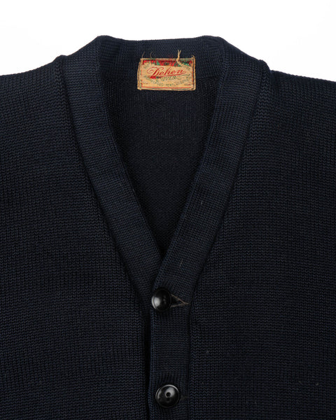 50’s Dehen Wool Varsity Cardigan - Small