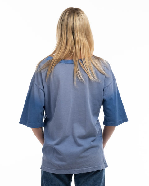 80’s Faded Blank Ringer Tee - Medium