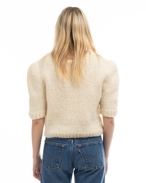 60’s Homemade Knit Sweater - Small