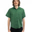 80’s Sears Boxy Green Button-Up - Medium