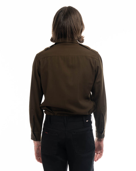 50’s McGregor Gabardine Button-Up - Large