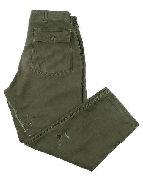 60’s OG-107 Utility Trousers - 32” x 26”