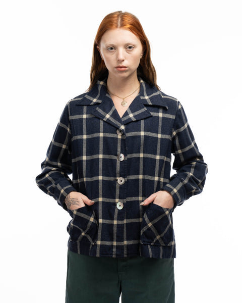 60’s Plaid Wool Jacket - Large
