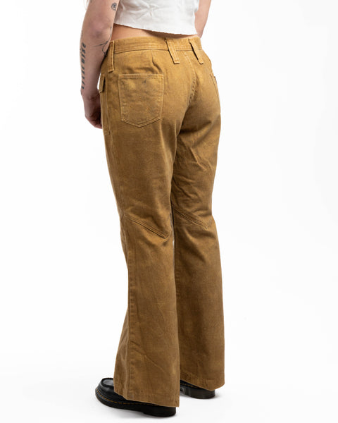 70’s Textured Wrangler Flared Pants - 32” x 28”