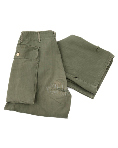 WW2 HBT Trousers - 26” x 30”