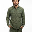 60's Stenciled OG-107 Utility Shirt - Large