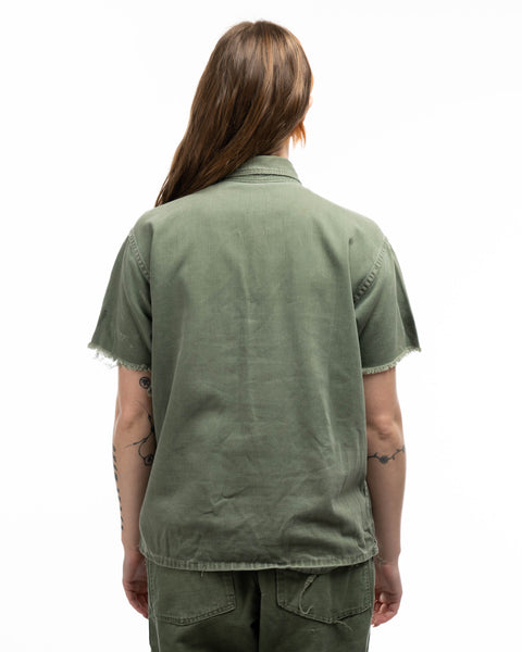 60’s Air Force 13 Star Baker Shirt - Large