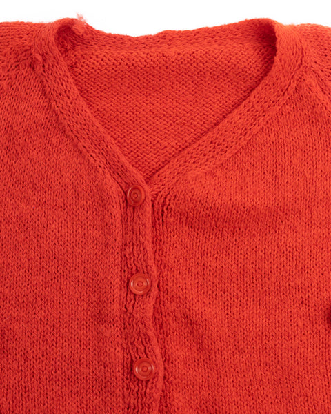 70’s Cropped Knit Cardigan - XXS