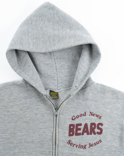 90’s Good News Bears Zip Hoodie - Small