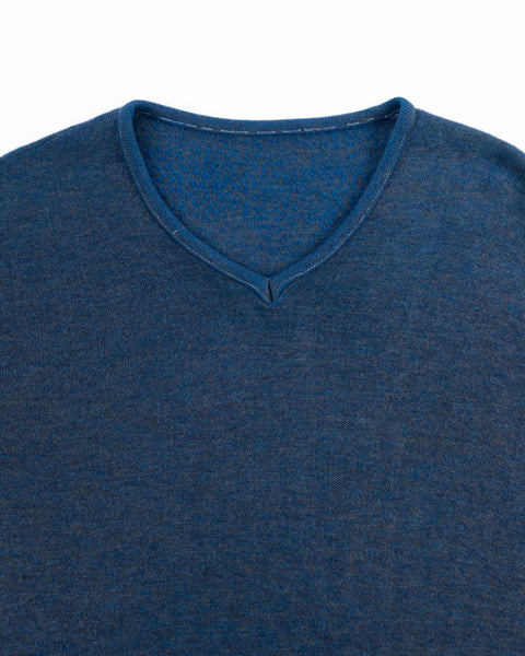 70’s Knit V Neck Sweater - Medium