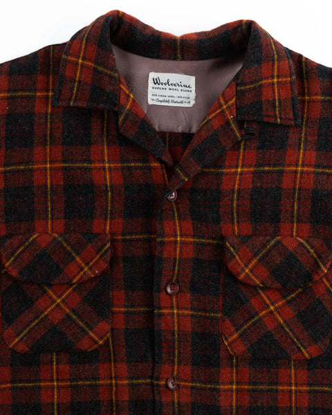 60’s Wolverine Wool Loop Collar - Medium