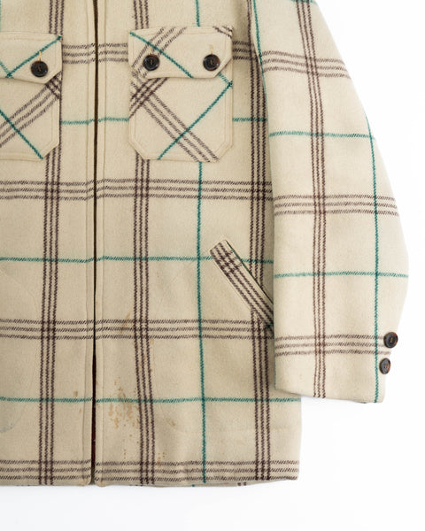 50’s Heavy Wool Half-Belt Jacket - Medium