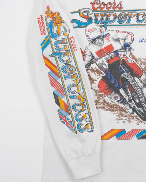 80’s Coors Supercross Long Sleeve Tee - Small