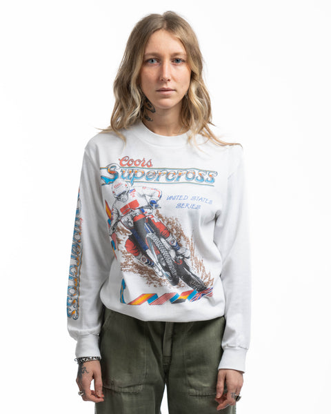 80’s Coors Supercross Long Sleeve Tee - Small