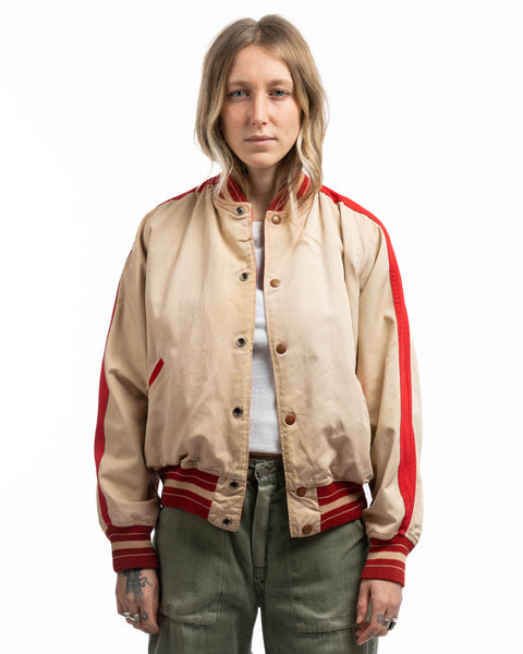 50’s Reversible Satin Bomber - Medium