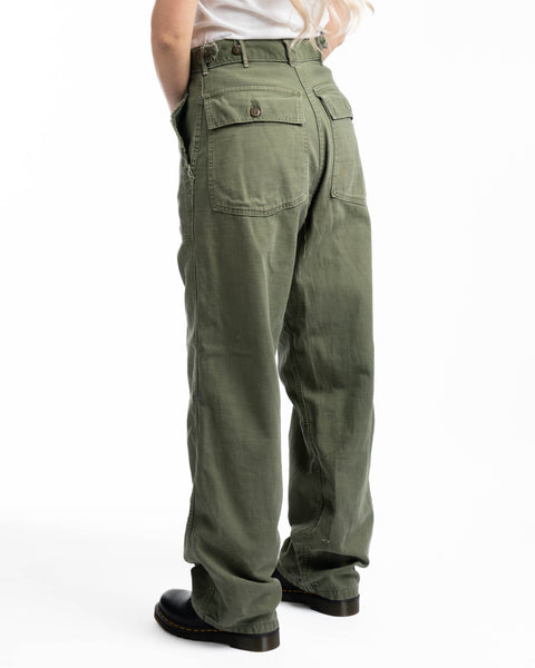 60’s OG-107 Utility Trousers- 26” x 29”
